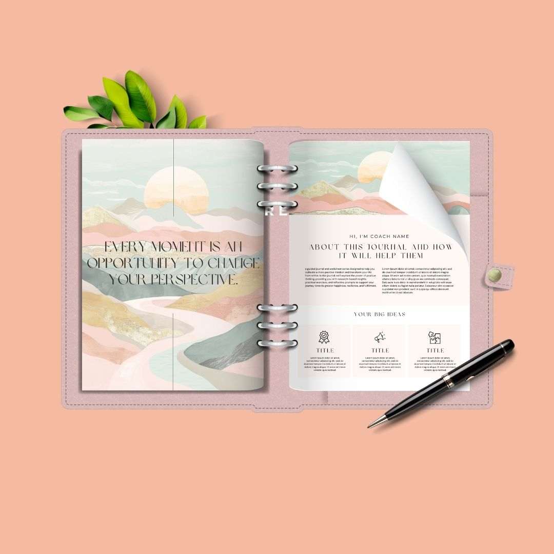 Mind Journal: Transform Your Mind to Positive Thinking