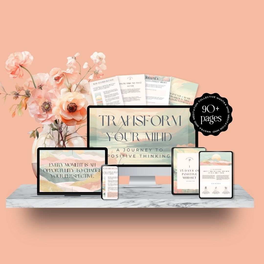 Mind Journal: Transform Your Mind to Positive Thinking