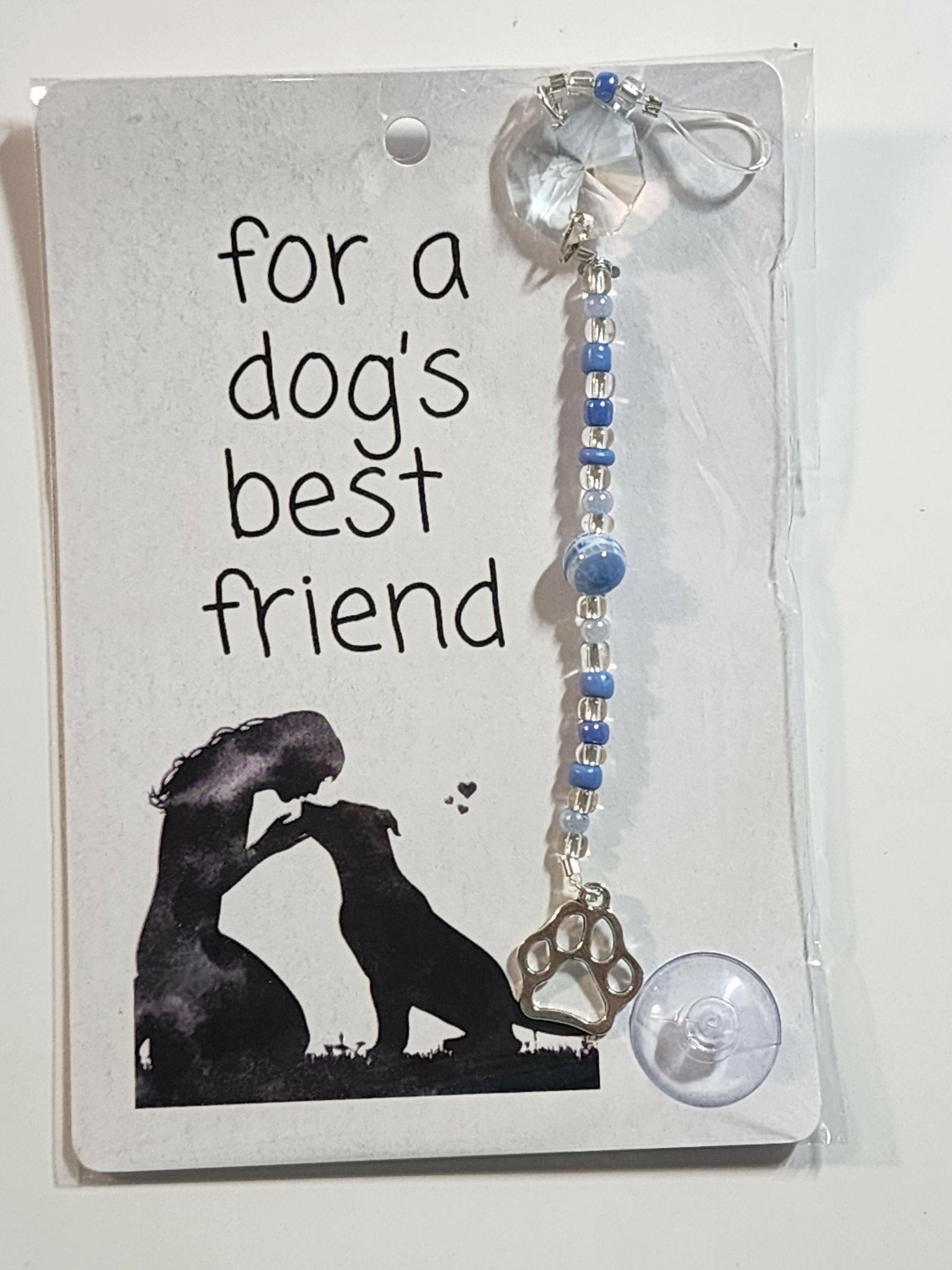 Small Dog Suncatcher 6 - Pure Wash Canadian Made - Winnipeg