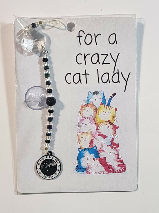 Small Cat Suncatcher 5 - Pure Wash Canadian Made - Winnipeg