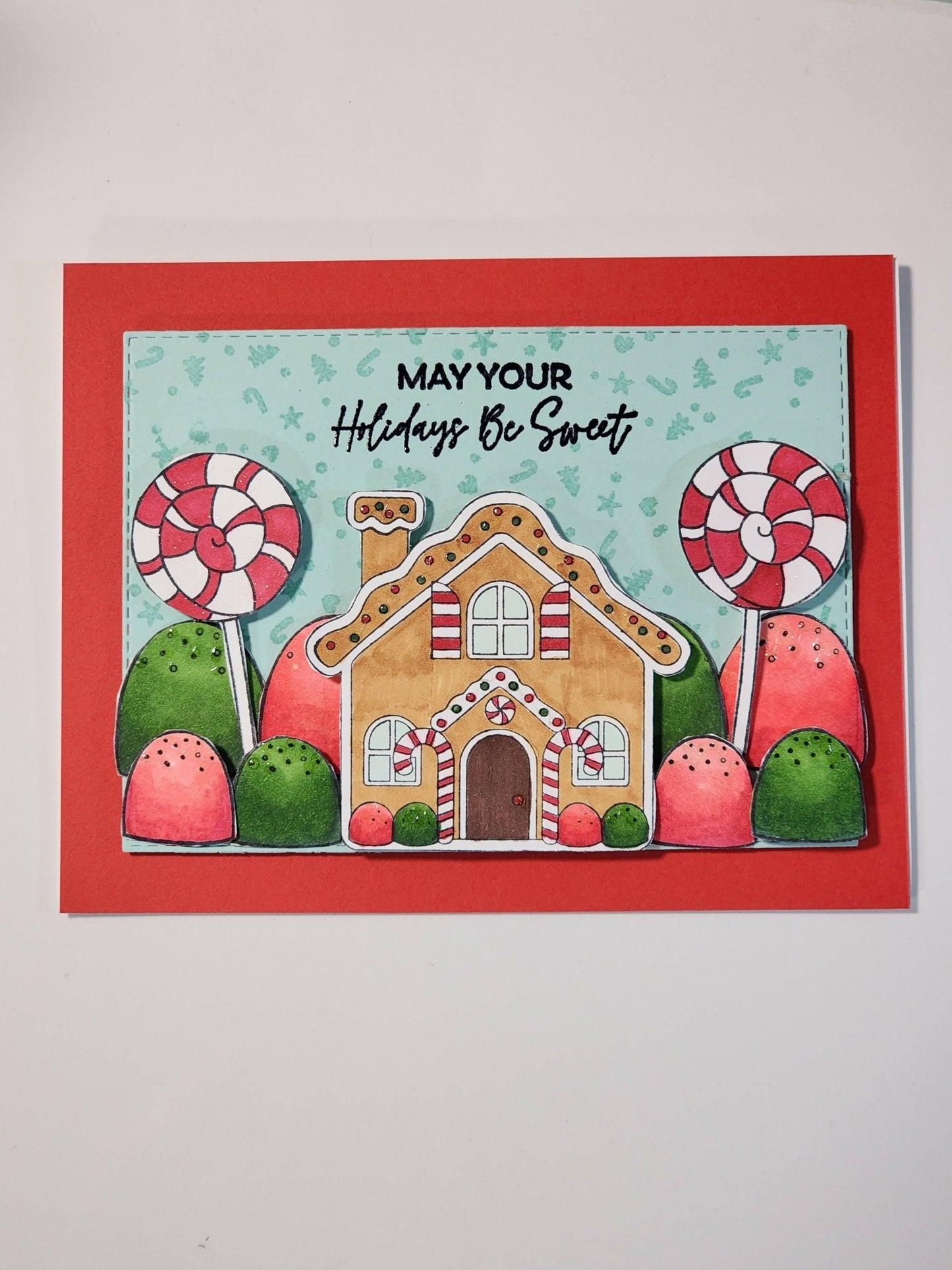 Gingerbread Card - Pure Wash Canadian Made - Winnipeg
