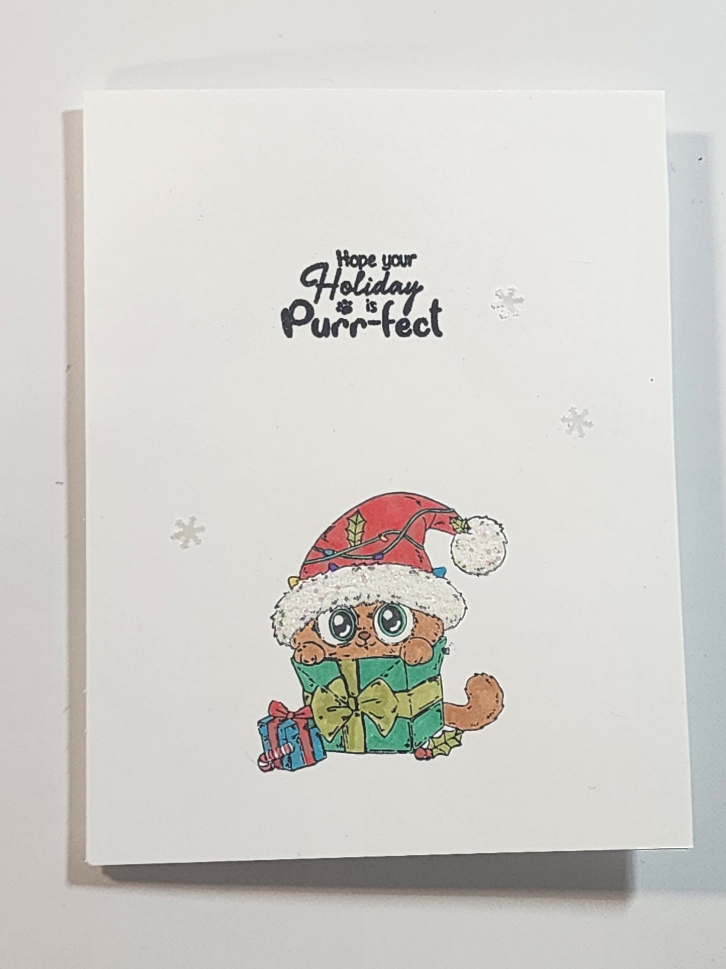 Simple Christmas Card 6 - Pure Wash Canadian Made - Winnipeg