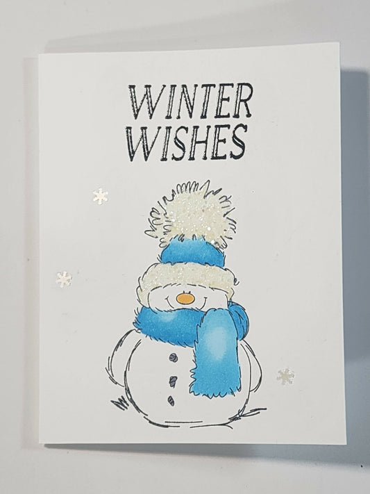 Simple Christmas Card 1 - Pure Wash Canadian Made - Winnipeg