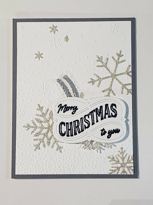 Snowflake Card - Pure Wash Canadian Made - Winnipeg