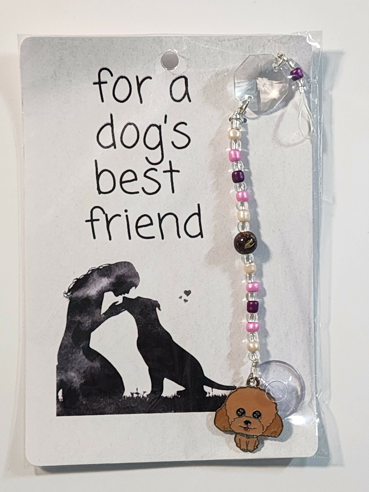 Small Dog Suncatcher 4 - Pure Wash Canadian Made - Winnipeg