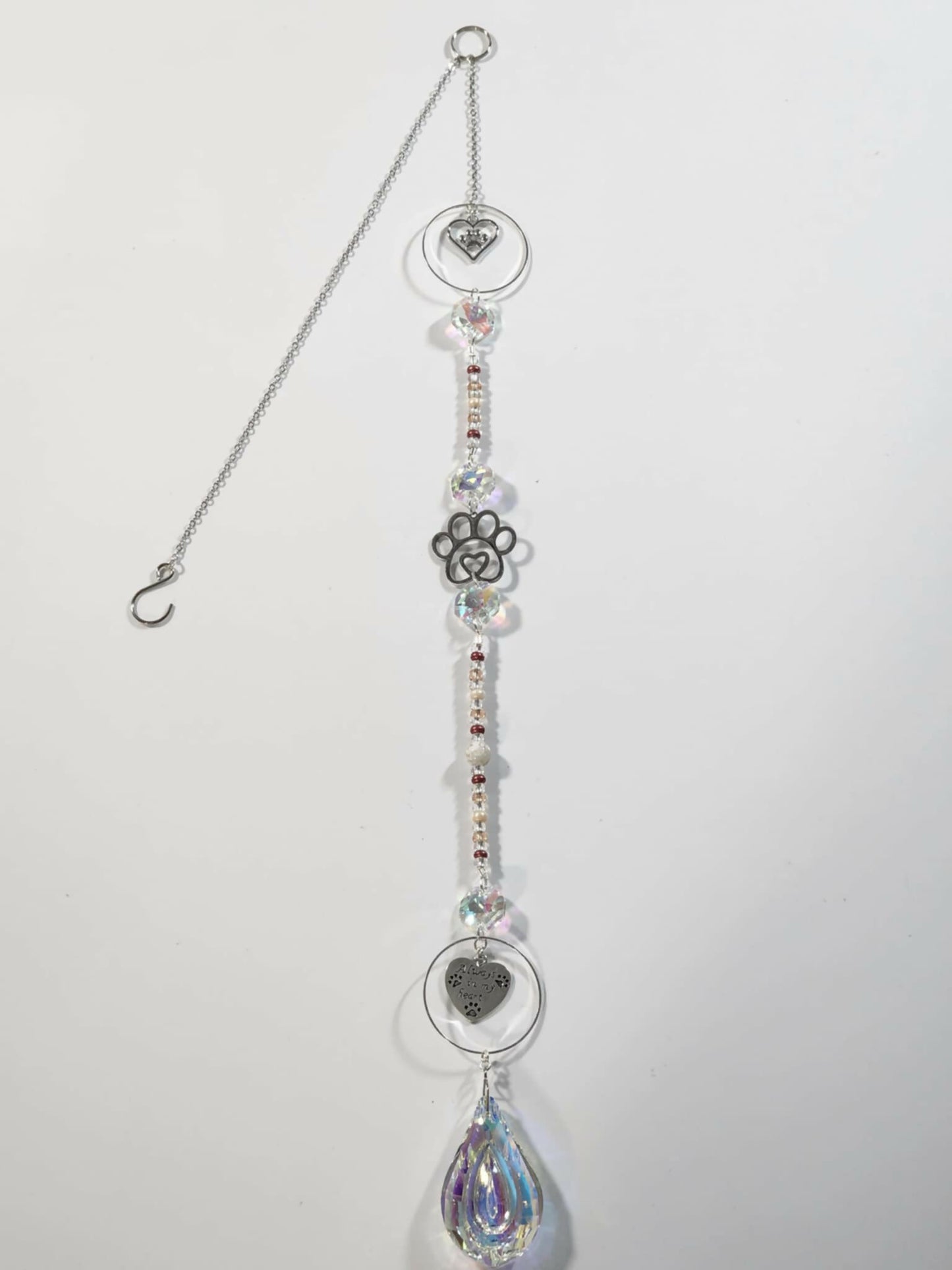 Dog Sympathy Long Suncatcher - Pure Wash Canadian Made - Winnipeg