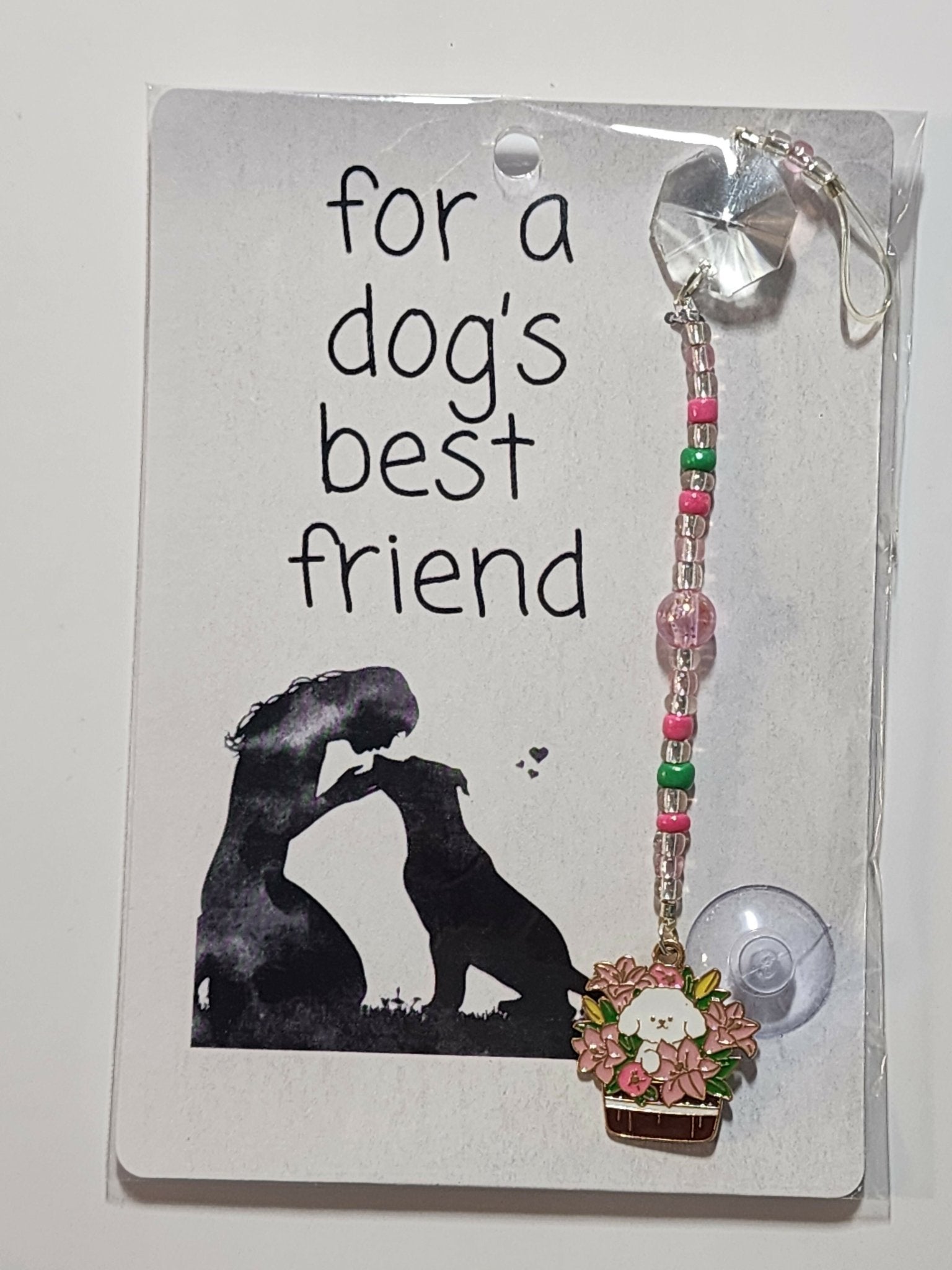 Small Dog Suncatcher 7 - Pure Wash Canadian Made - Winnipeg