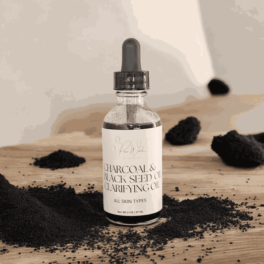Charcoal & Black Seed Clarifying Oil - Pure Wash