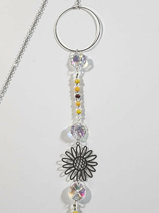 Sunflower Long Suncatcher - Pure Wash Canadian Made - Winnipeg