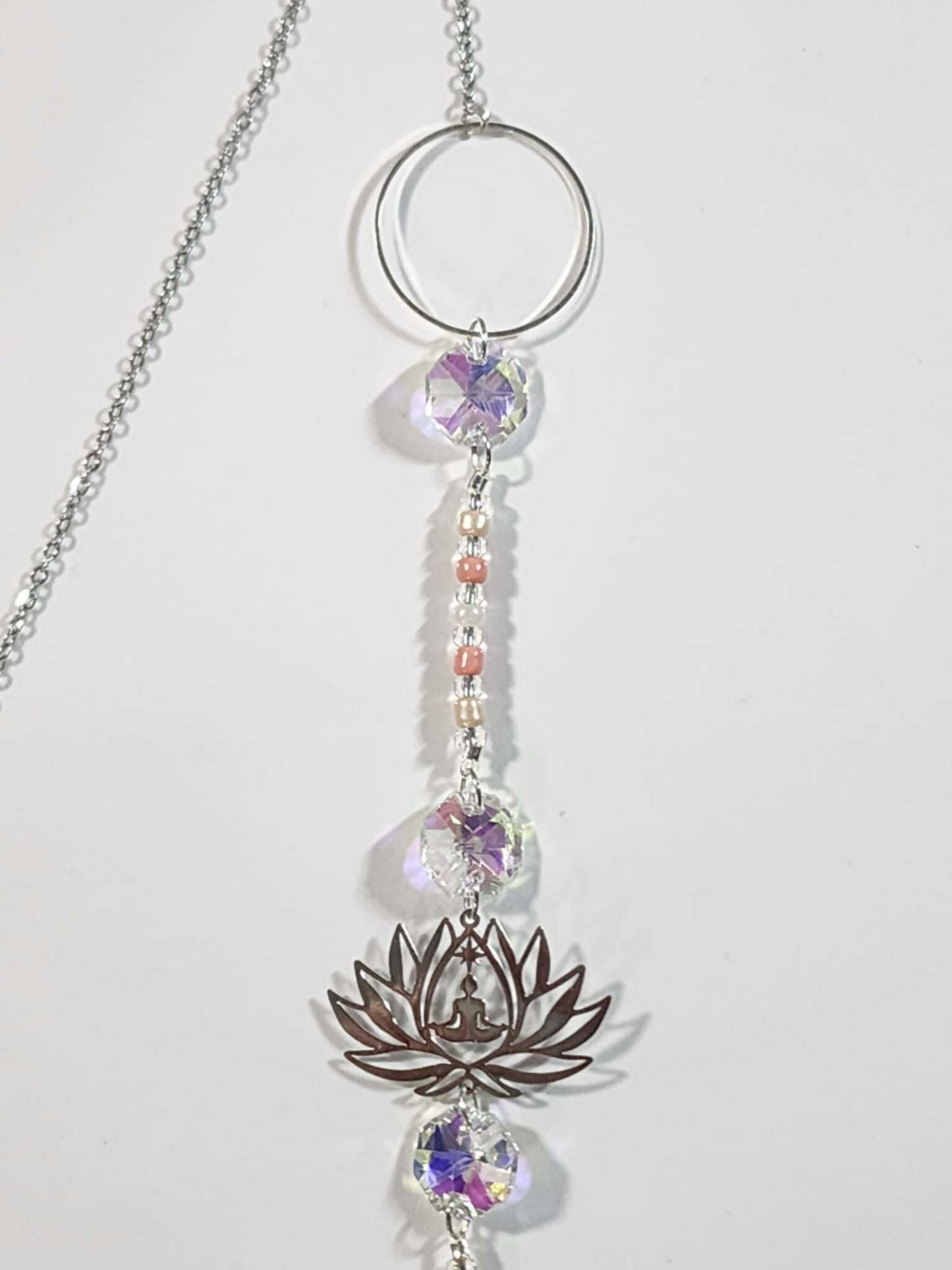 Yoga Flower Long Suncatcher - Pure Wash Canadian Made - Winnipeg
