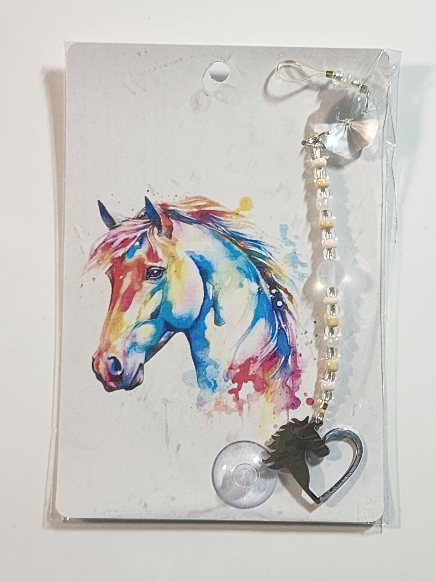 Small Horse Suncatcher 5 - Pure Wash Canadian Made - Winnipeg