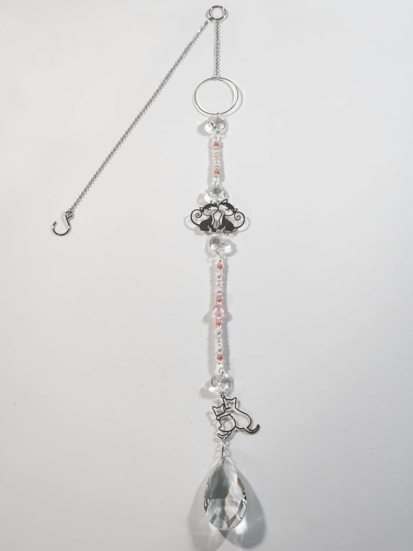 Cats 2 Long Suncatcher - Pure Wash Canadian Made - Winnipeg