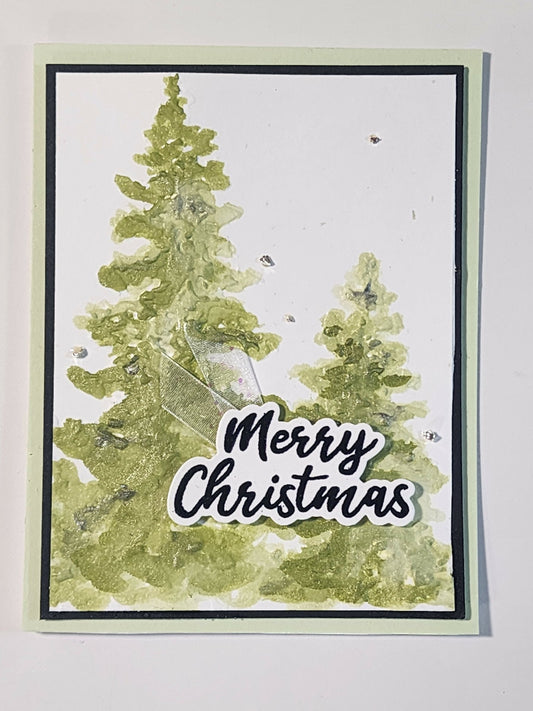 Christmas Tree Card - Pure Wash Canadian Made - Winnipeg