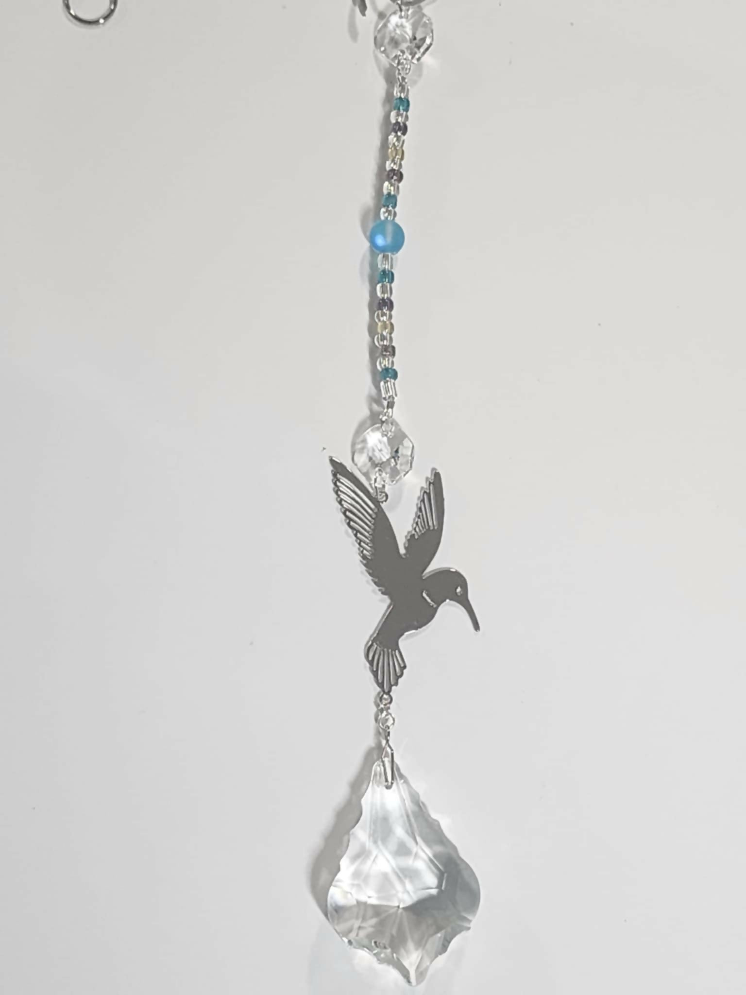 Hummingbird Long Suncatcher - Pure Wash Canadian Made - Winnipeg