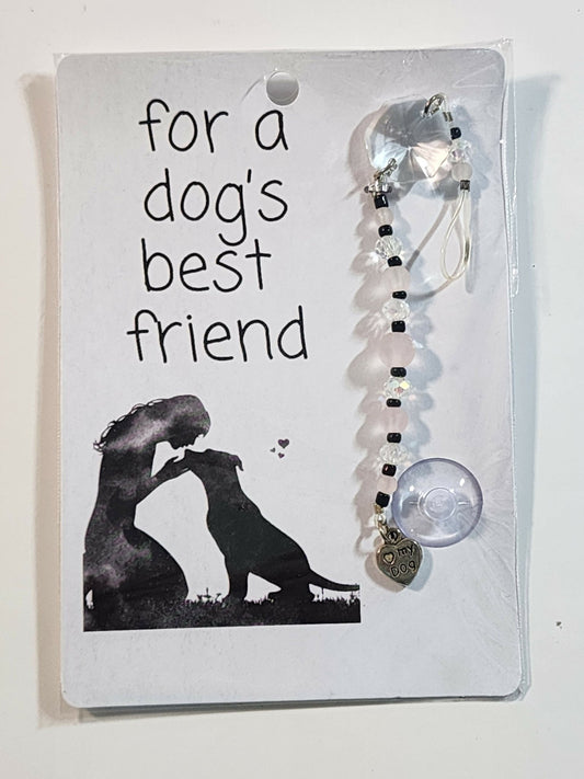 Small Dog Suncatcher 5 - Pure Wash Canadian Made - Winnipeg