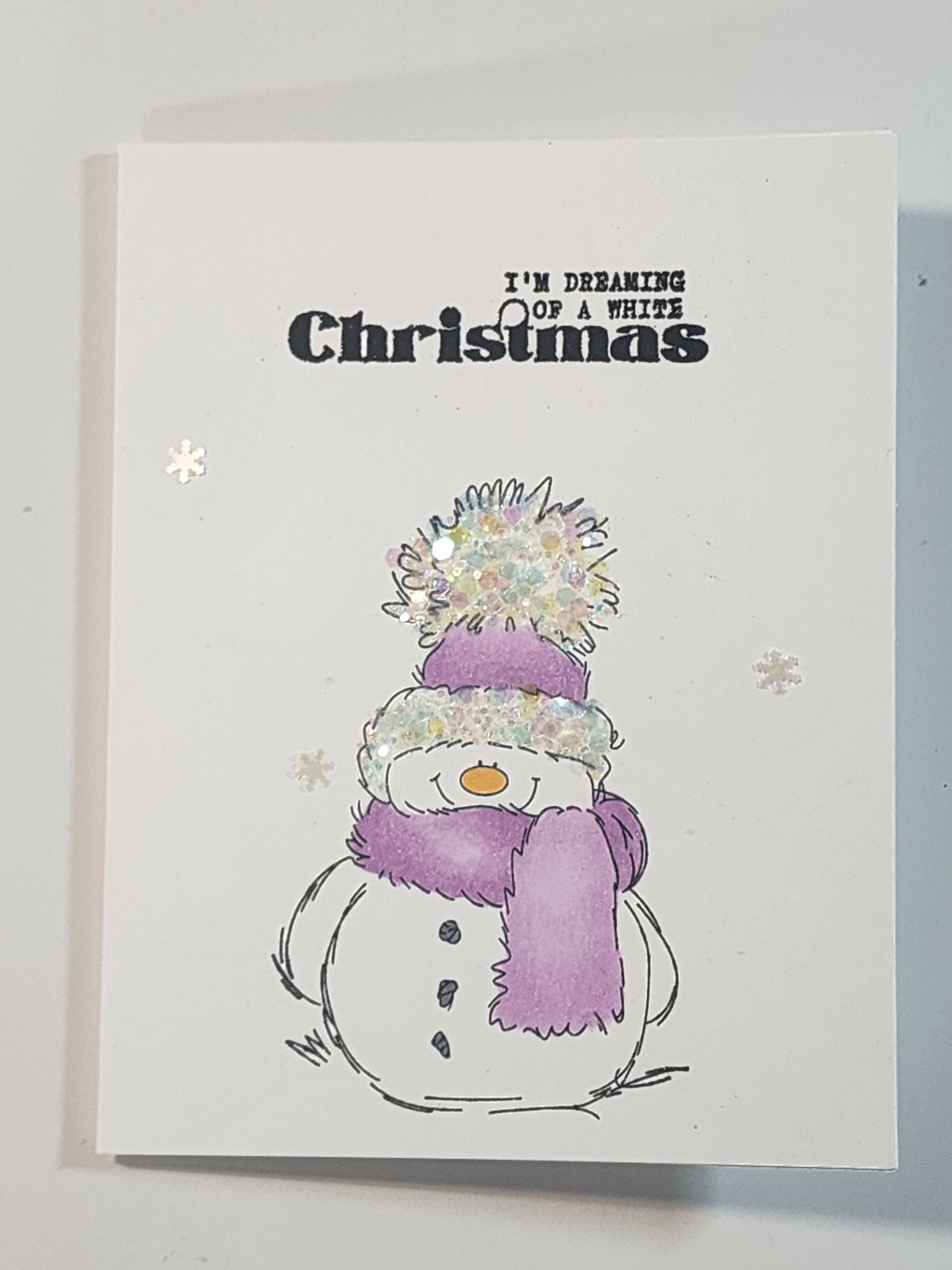 Simple Christmas Card 2 - Pure Wash Canadian Made - Winnipeg