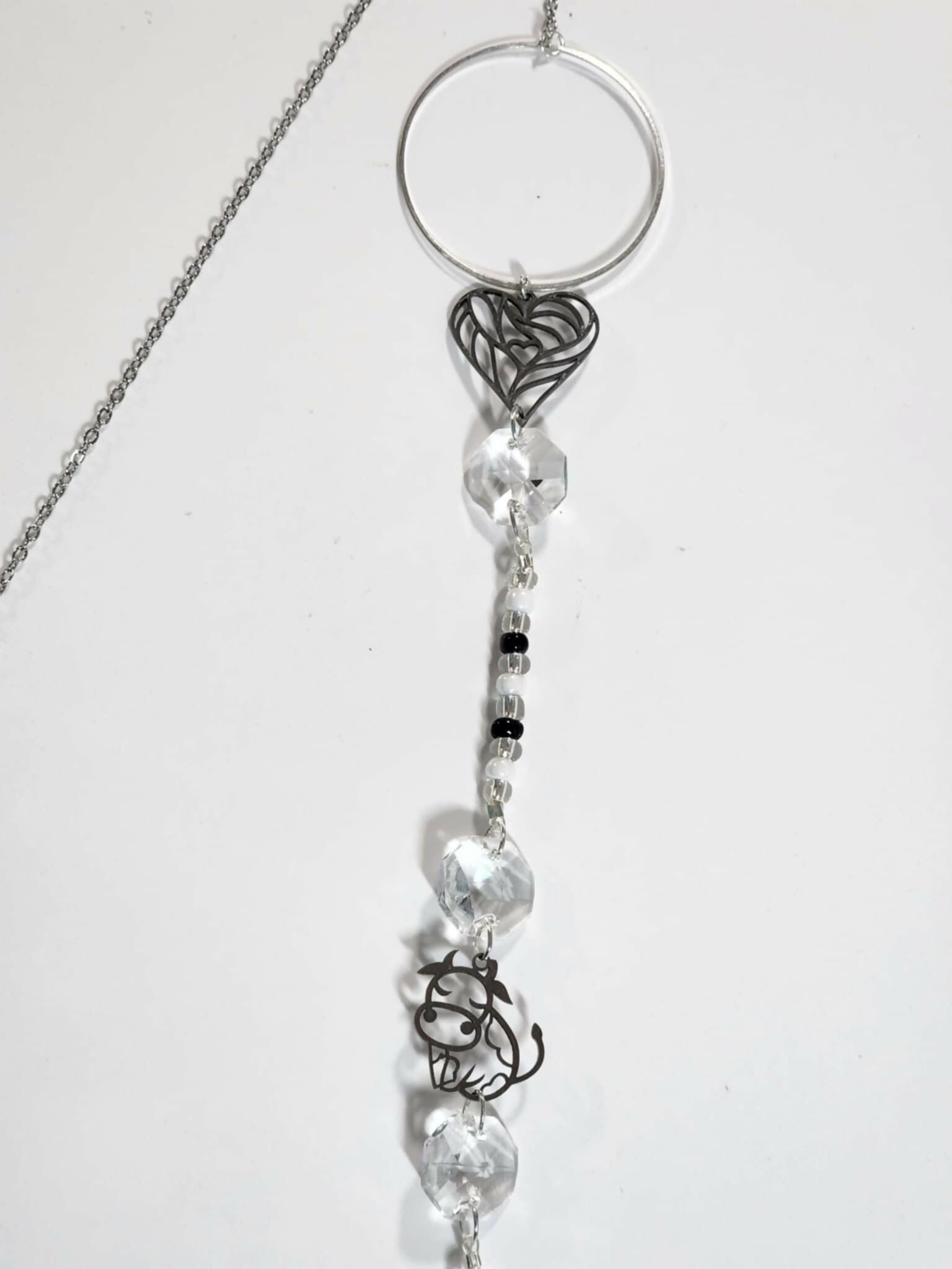 Cow Long Suncatcher - Pure Wash Canadian Made - Winnipeg