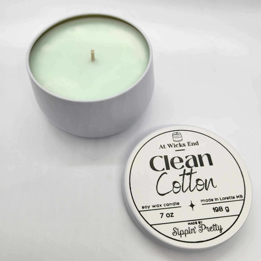 Clean Cotton Candle | CG Pure Wash