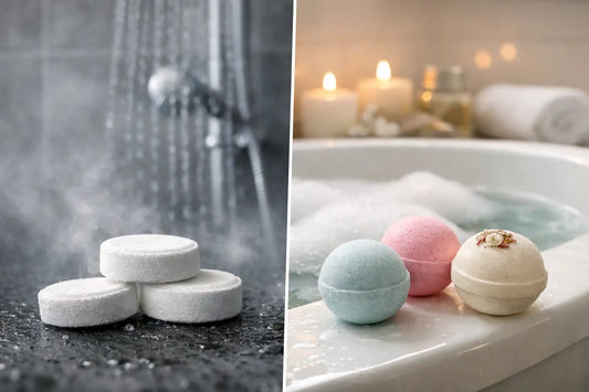 Shower Steamers vs Bath Bombs: Which Fits?