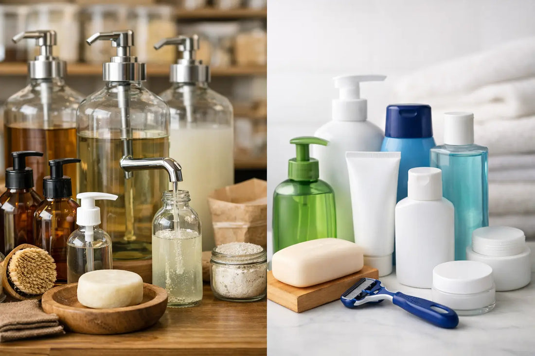 Refill Store vs Packaged Toiletries