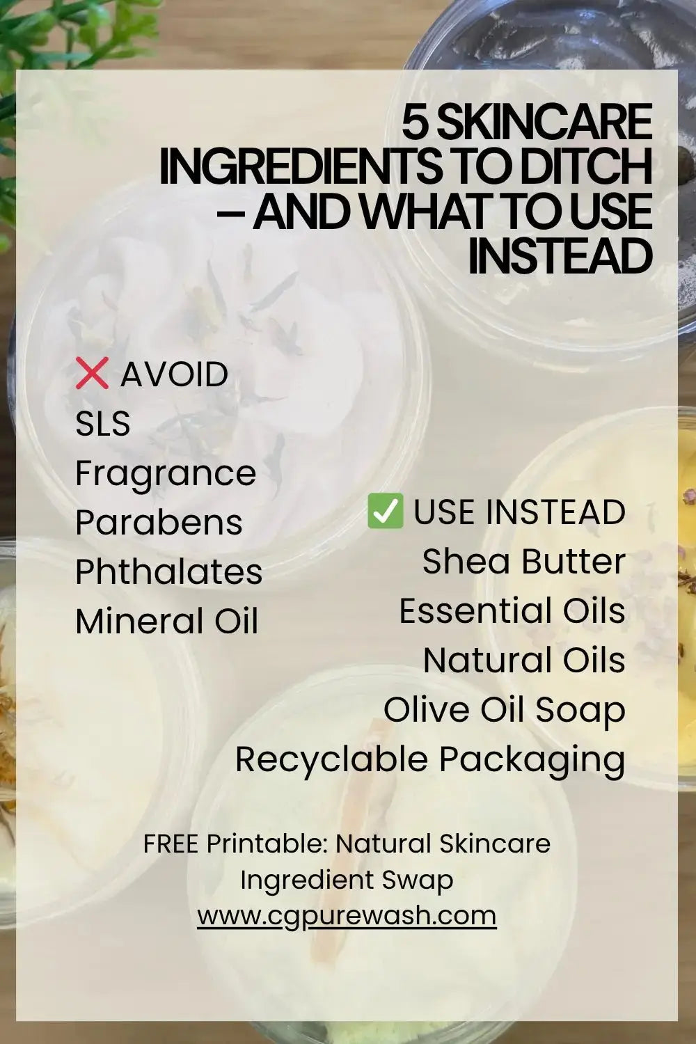 Top 5 harmful skincare ingredients to avoid – and what use instead winnipeg canada