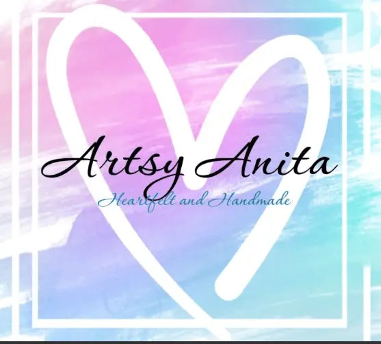Artsy Anita handmade sun catchers and greeting cards – colorful, handcrafted designs available at Pure Wash.