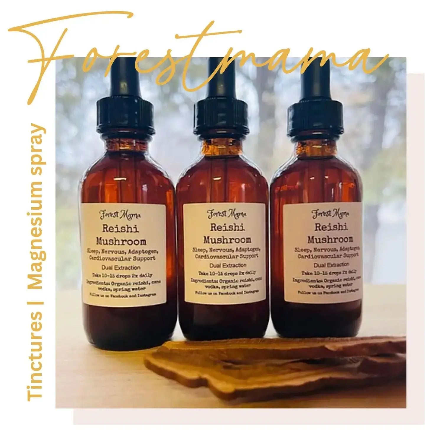 Natural tincture – forestmama wellness at pure wash winnipeg canada