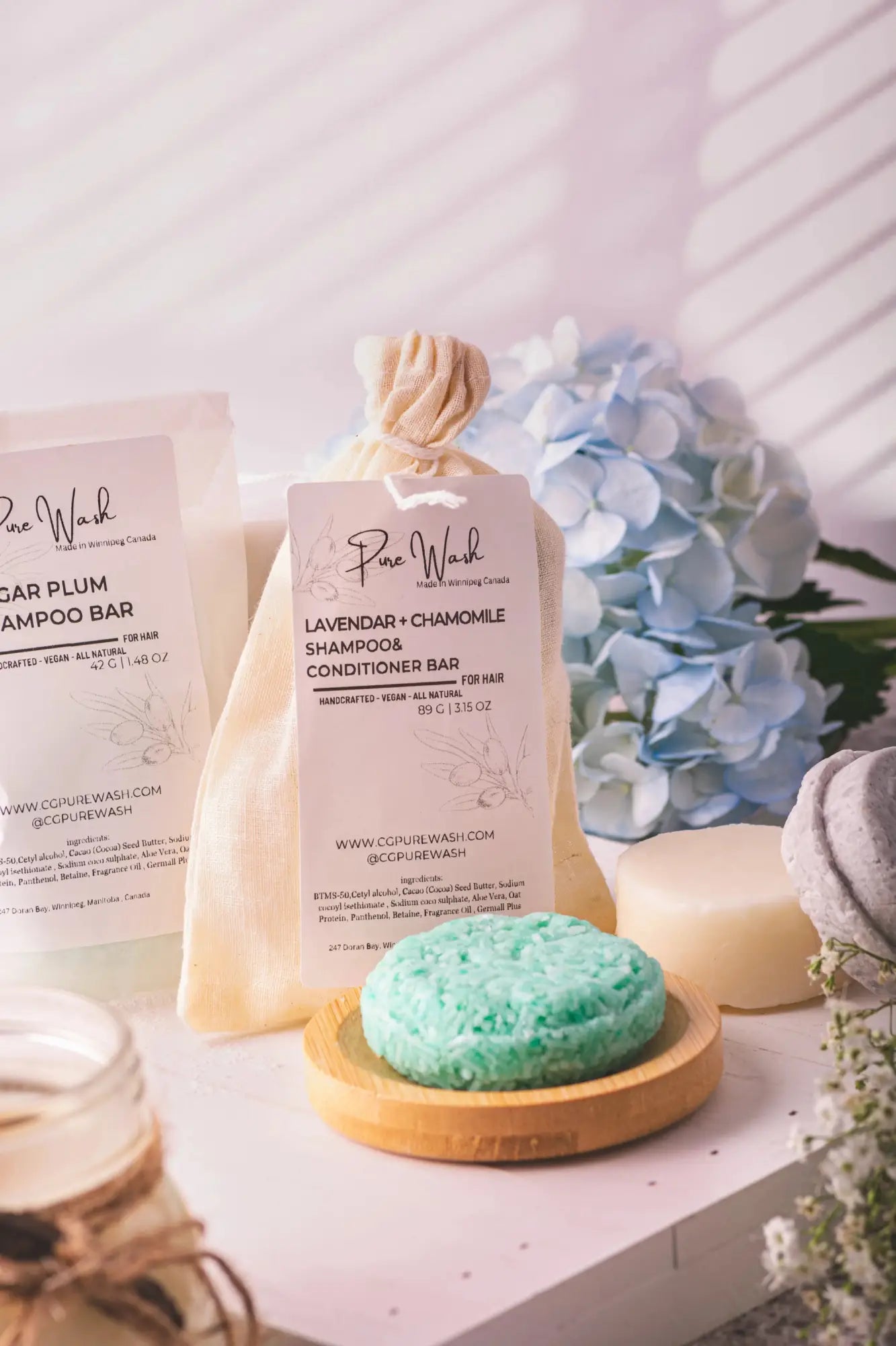 Shampoo & Conditioner Bars - Pure Wash