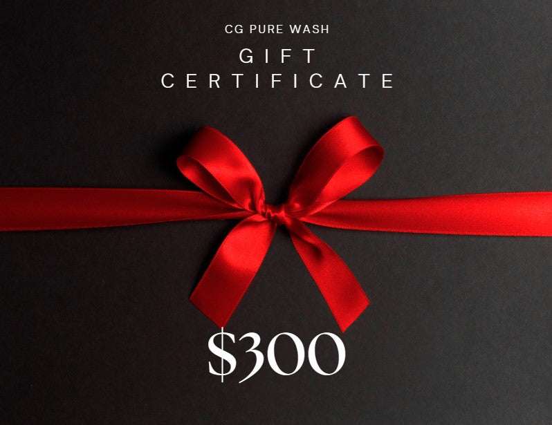 CG Pure Wash Gift Certificategift cardGive the gift of pure indulgence with CG Pure Wash Gift Certificate! 
Treat your loved ones to a luxurious selection of handmade, all-natural bath products that are CG Pure Wash Gift CardCG Pure Wash