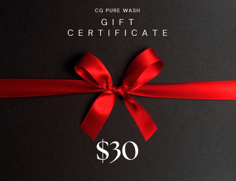 CG Pure Wash Gift Certificategift cardGive the gift of pure indulgence with CG Pure Wash Gift Certificate! 
Treat your loved ones to a luxurious selection of handmade, all-natural bath products that are CG Pure Wash Gift CardCG Pure Wash