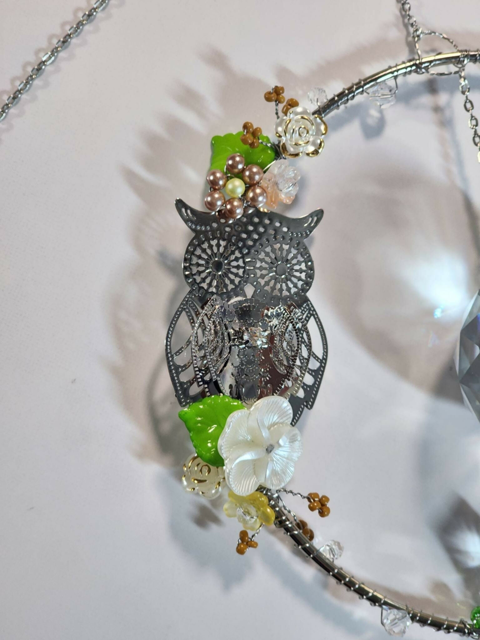 Magic Garden Owl Suncatcher - Pure Wash Canadian Made - Winnipeg