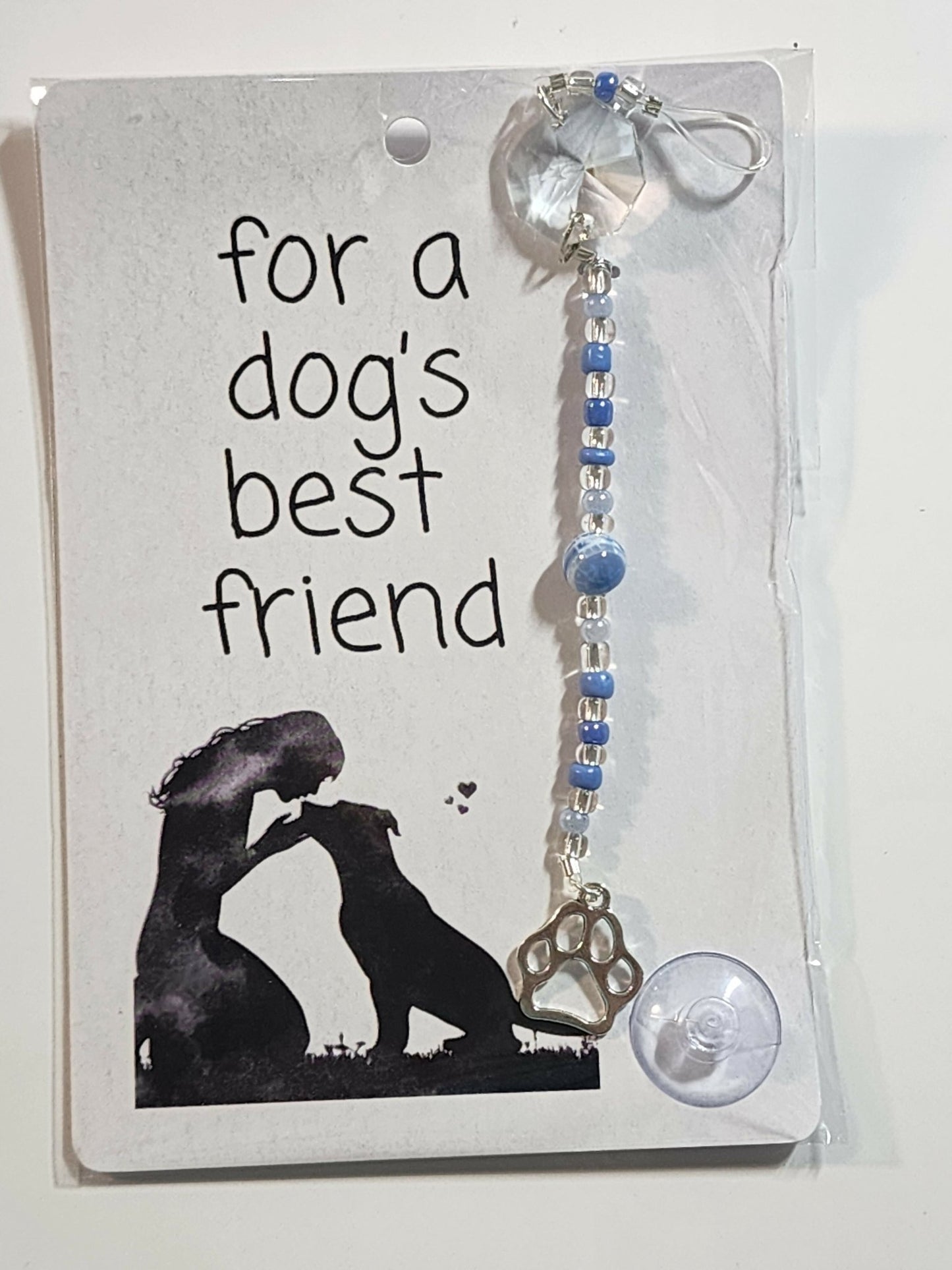 Small Dog Suncatcher 6 - Pure Wash Canadian Made - Winnipeg