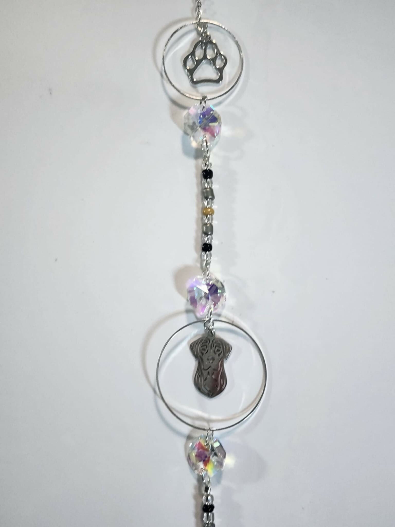 Dog 1 Long Suncatcher - Pure Wash Canadian Made - Winnipeg