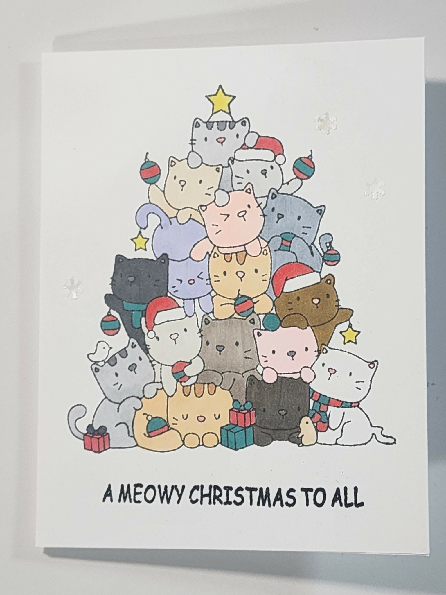 Simple Christmas Card 7 - Pure Wash Canadian Made - Winnipeg