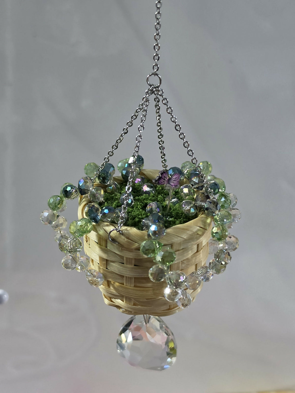 Hanging Forever Plant Suncatcher