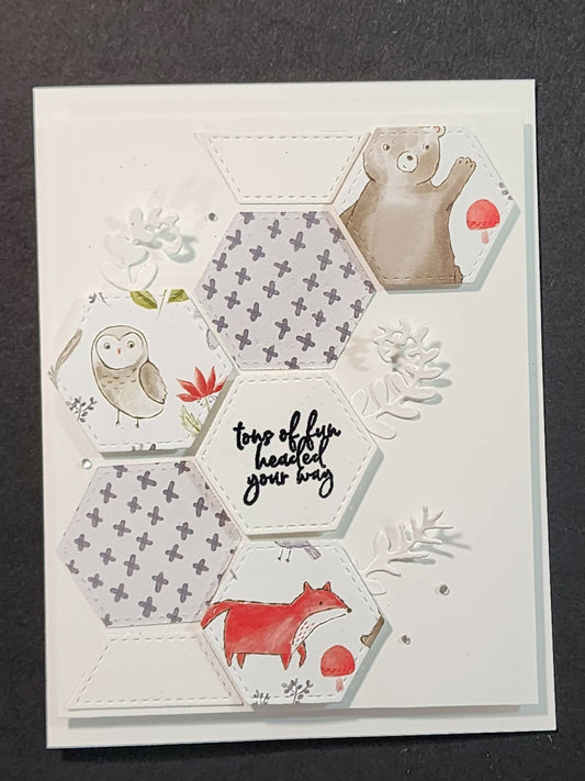 Baby 1 Card - Pure Wash Canadian Made - Winnipeg