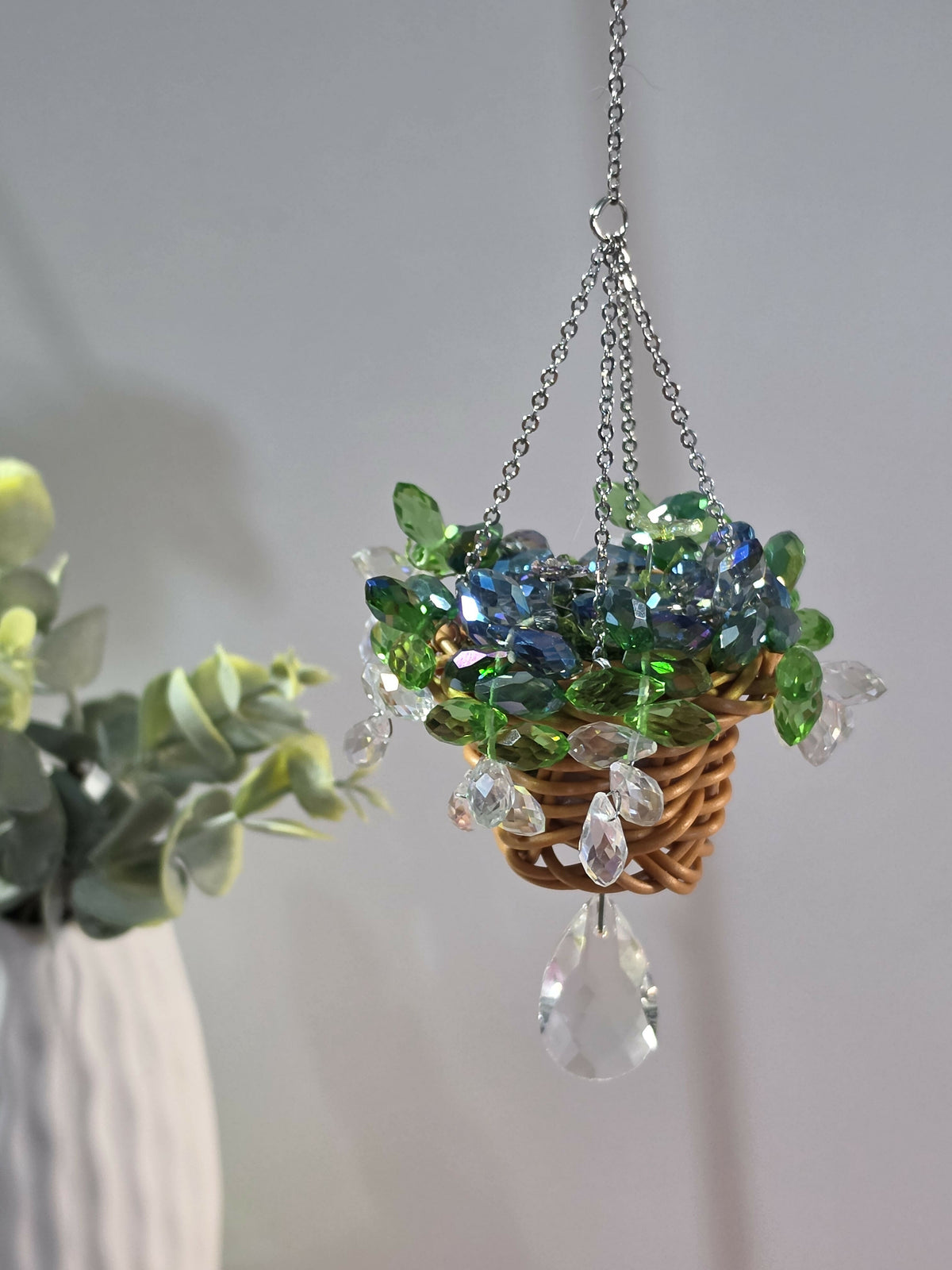 Hanging Forever Plant Suncatcher