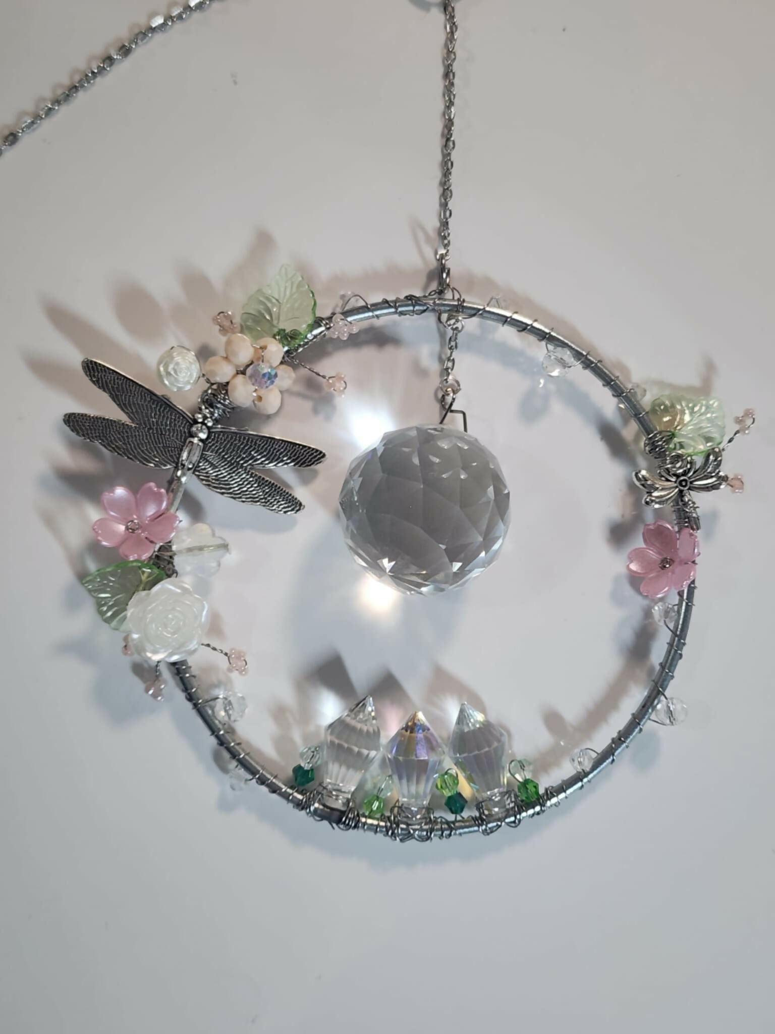 Magic Garden Dragonfly Suncatcher - Pure Wash Canadian Made - Winnipeg