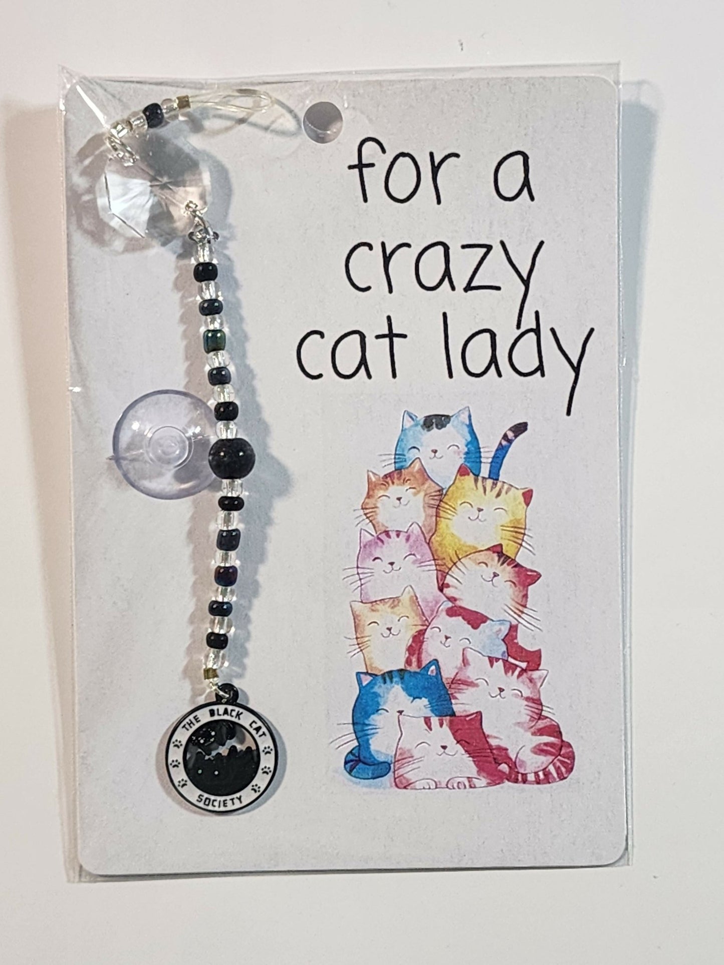 Small Cat Suncatcher 5 - Pure Wash Canadian Made - Winnipeg