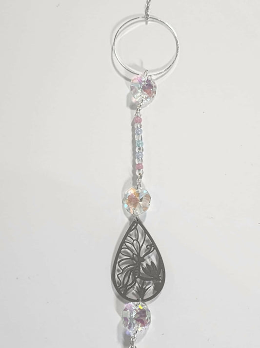 Butterfly Long Suncatcher - Pure Wash Canadian Made - Winnipeg