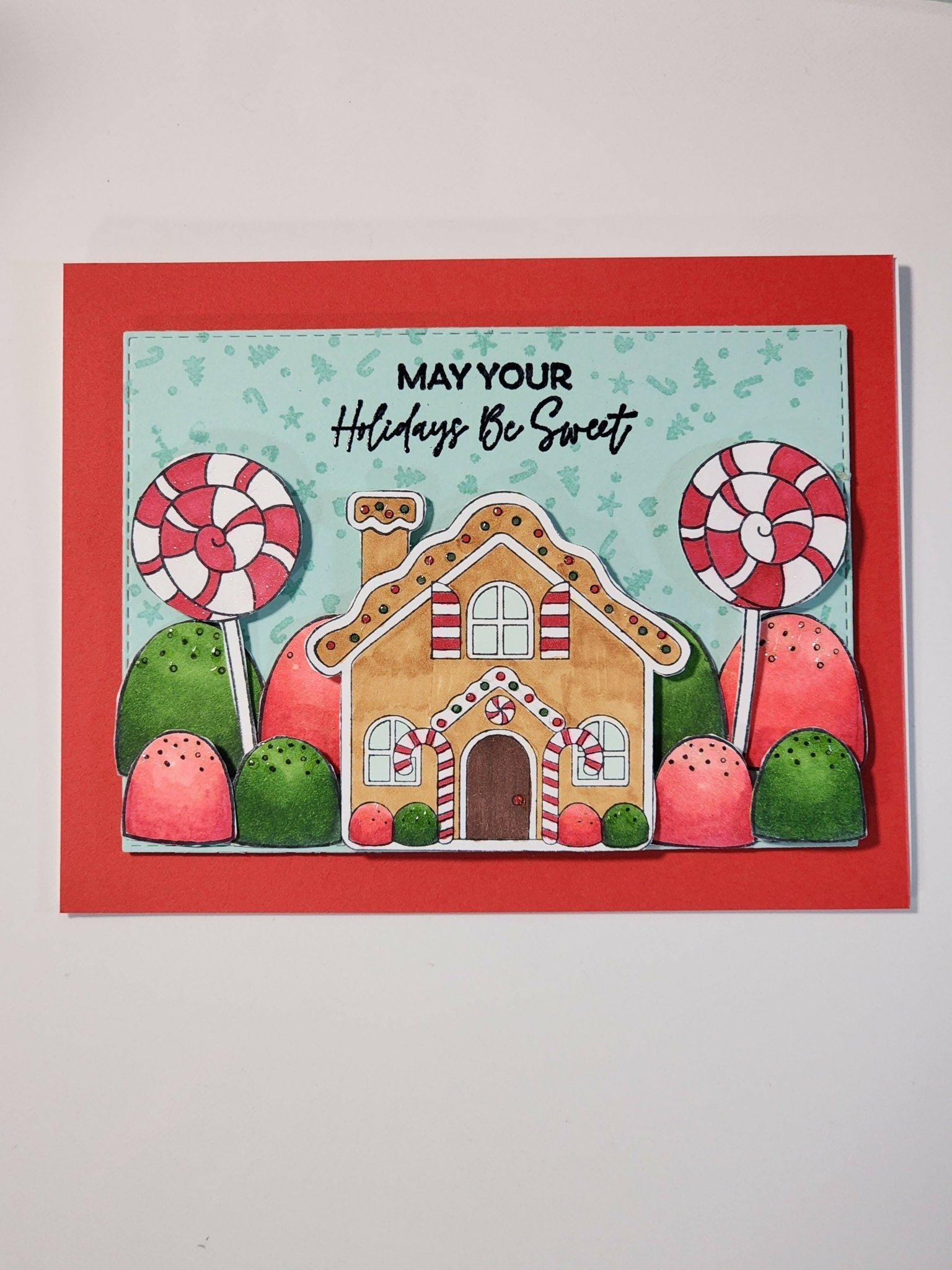 Gingerbread Card - Pure Wash Canadian Made - Winnipeg