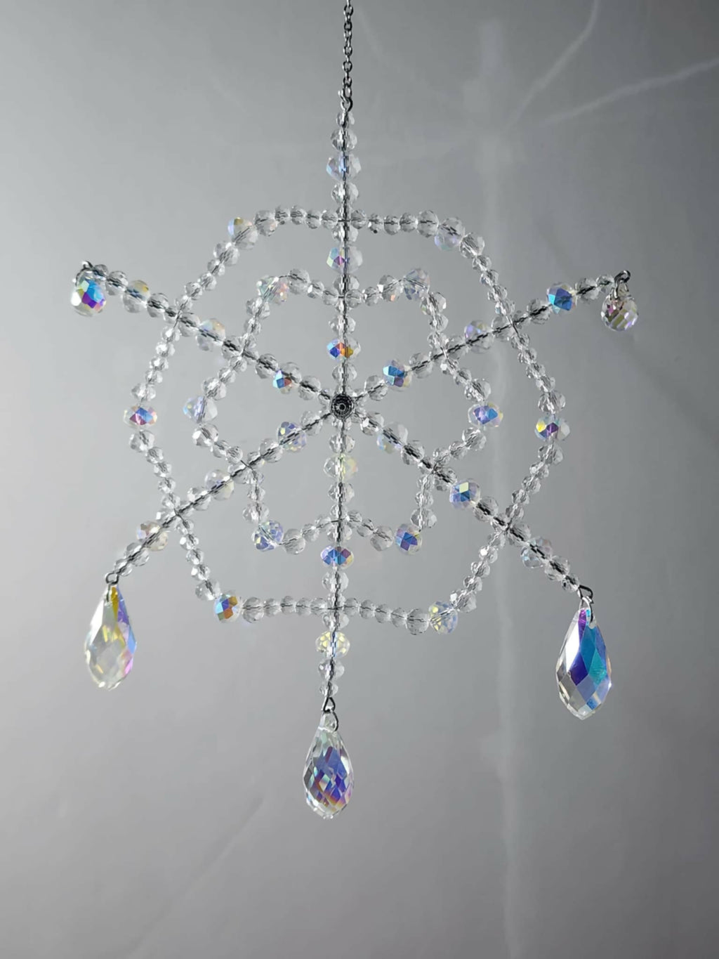 Snowflake Suncatcher 1 - Pure Wash Canadian Made - Winnipeg