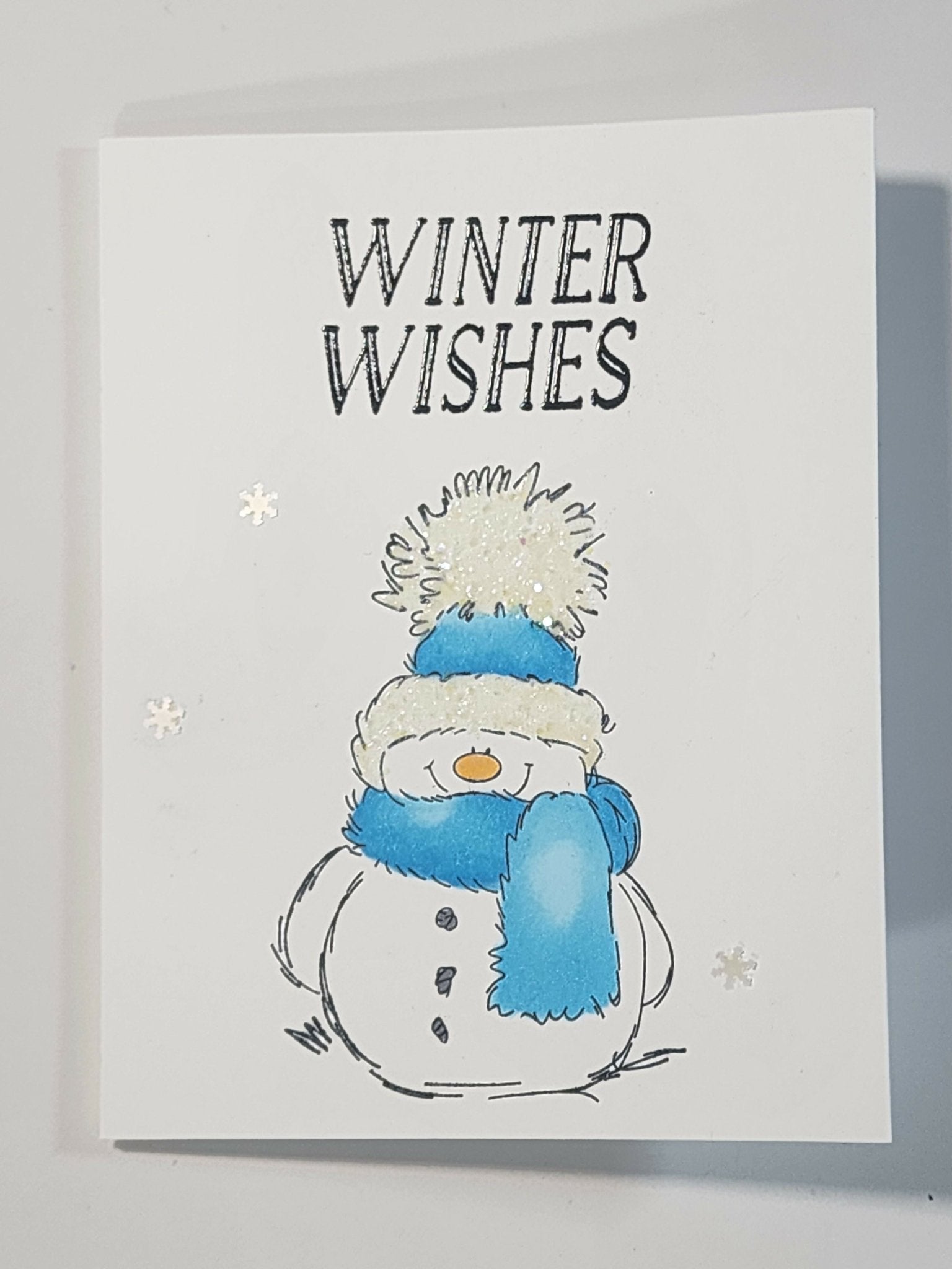 Simple Christmas Card 1 - Pure Wash Canadian Made - Winnipeg