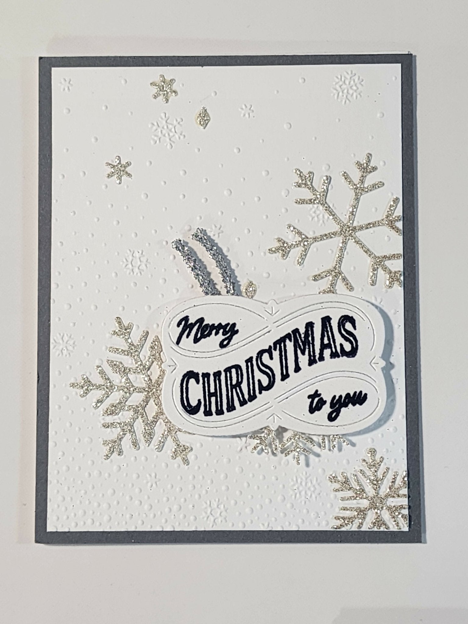 Snowflake Card - Pure Wash Canadian Made - Winnipeg