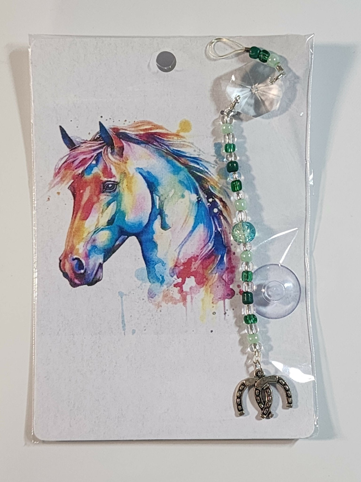 Small Horse Suncatcher 2 - Pure Wash Canadian Made - Winnipeg