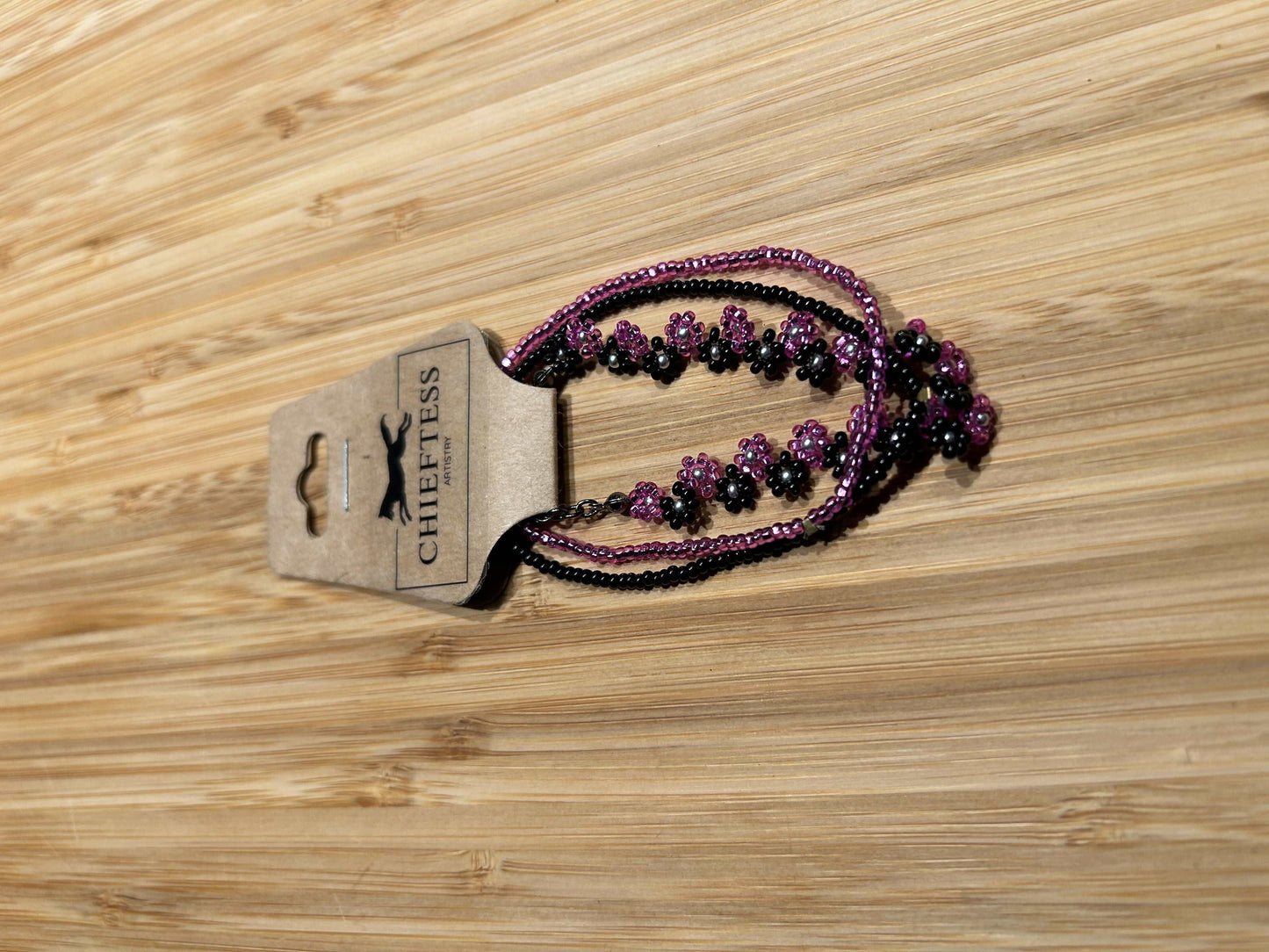 Beaded Bracelet Set - VIRAGO: Floral & Classic Bracelets
