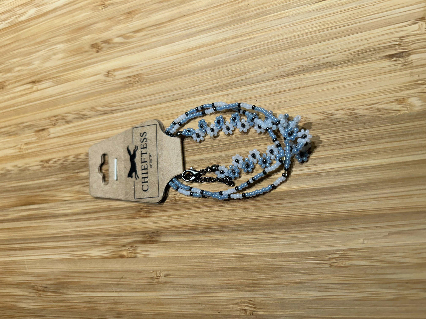 Beaded Bracelet Set - VIRAGO: Floral & Classic Bracelets
