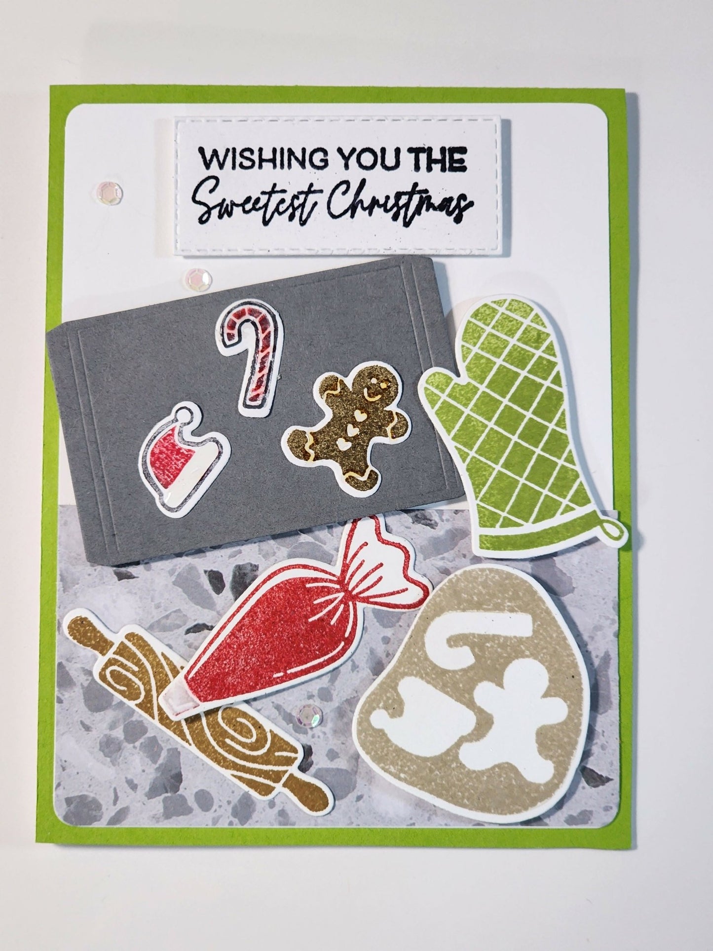 Christmas Baking Card - Pure Wash Canadian Made - Winnipeg