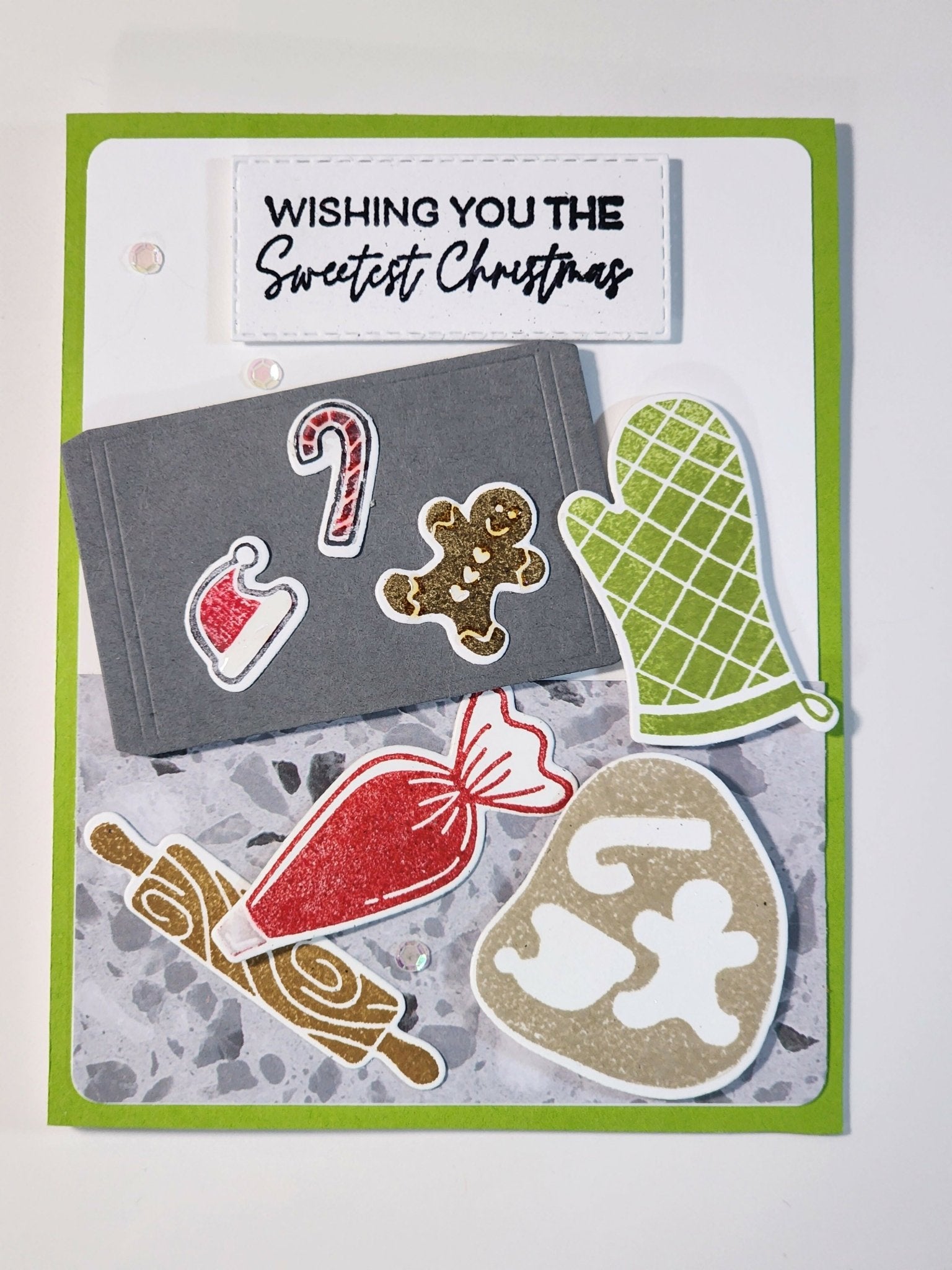 Christmas Baking Card - Pure Wash Canadian Made - Winnipeg