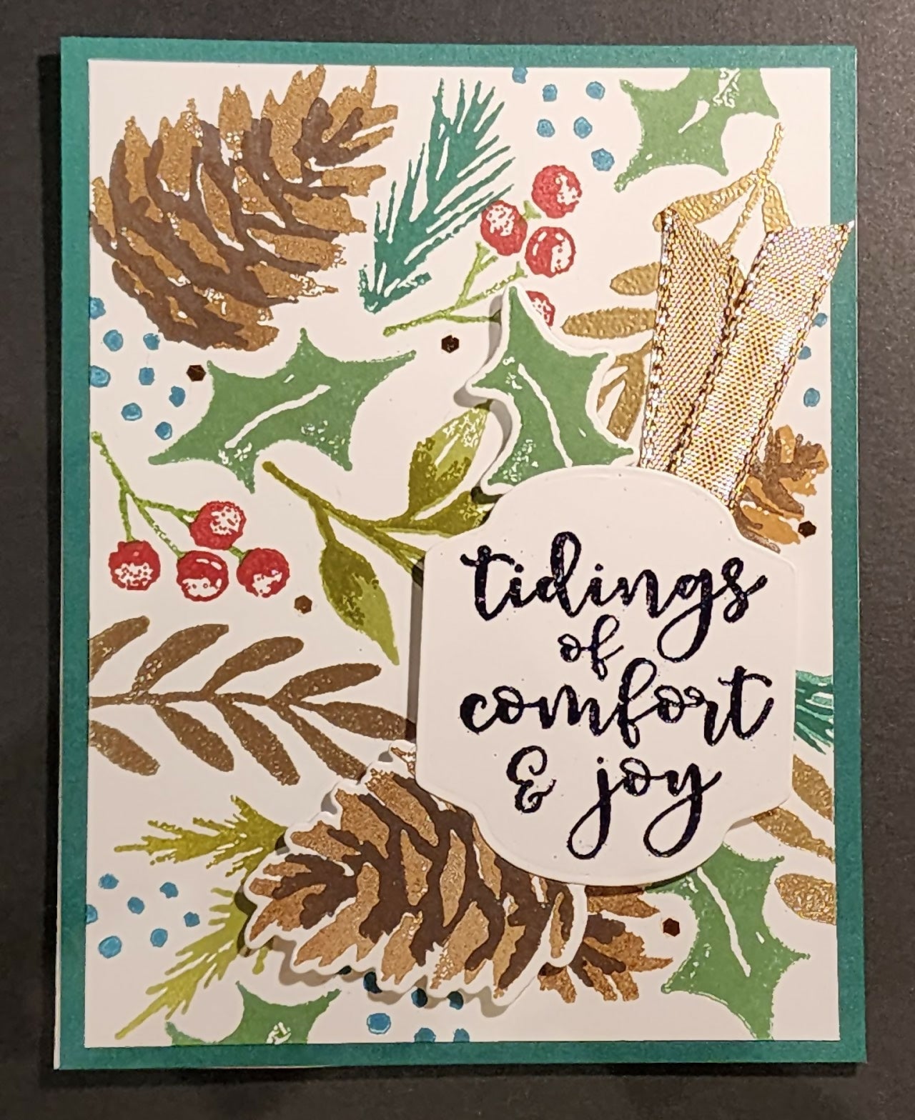 Greenery Card - Pure Wash Canadian Made - Winnipeg